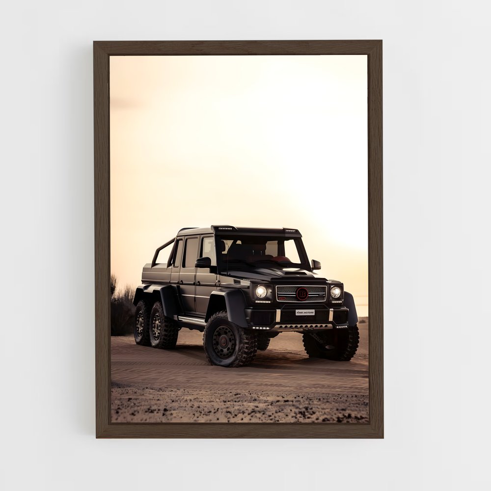Poster G63 Offroad Legend – affiche Mercedes (vue 5)
